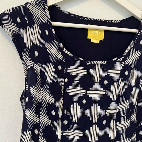 Anthropologie Maeve Pattern Flowy Dress - Picture 3 of 12